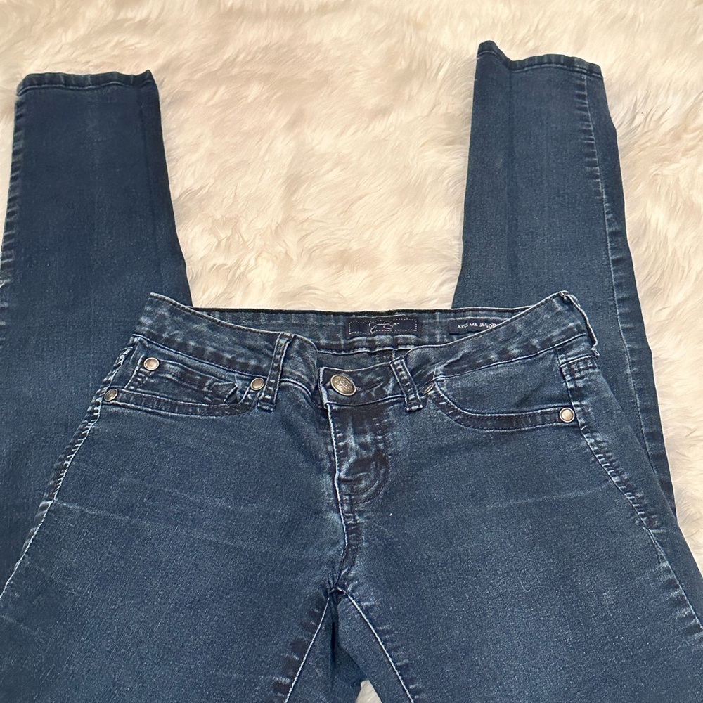 Jessica Simpson Skinny Jeans Size 25 Dark Wash Stretch Denim
